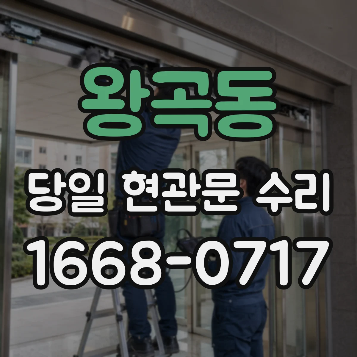 왕곡동 당일 현관문 수리