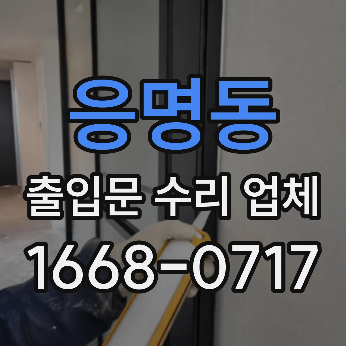 응명동 출입문 수리 업체