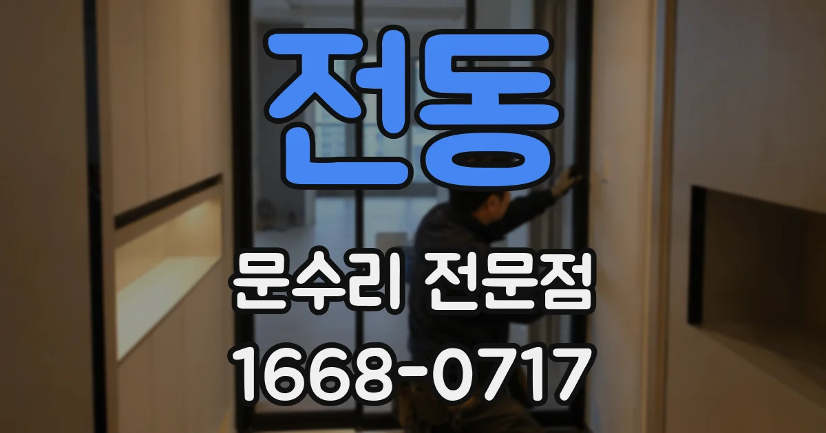 전동 문수리 전문점