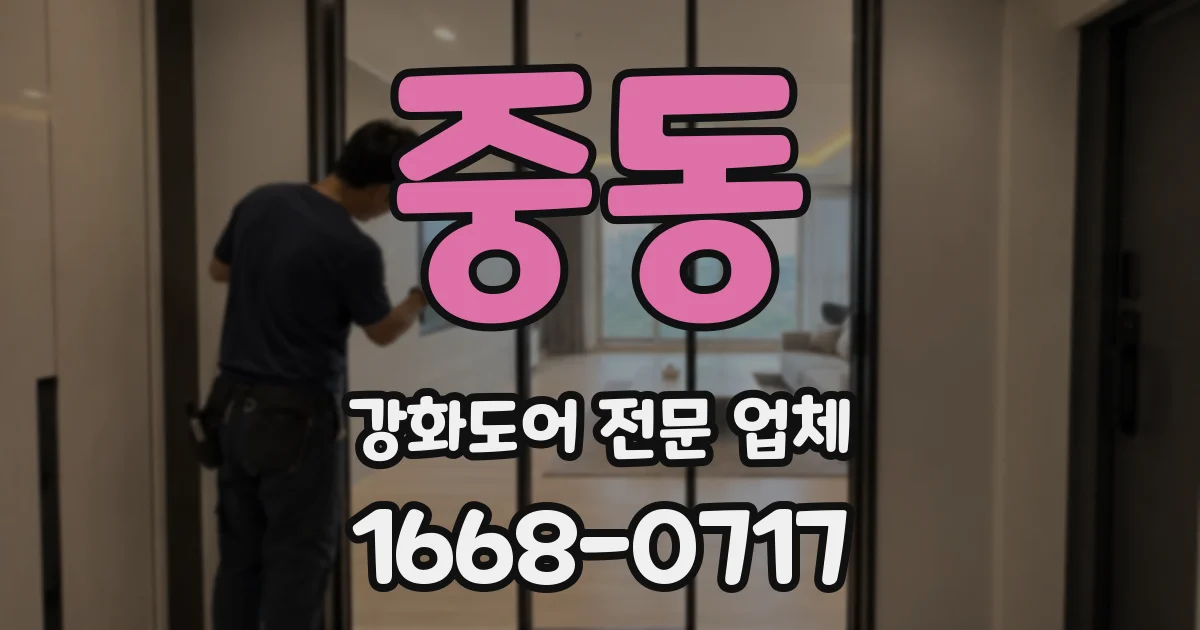 중동 강화도어 전문 업체