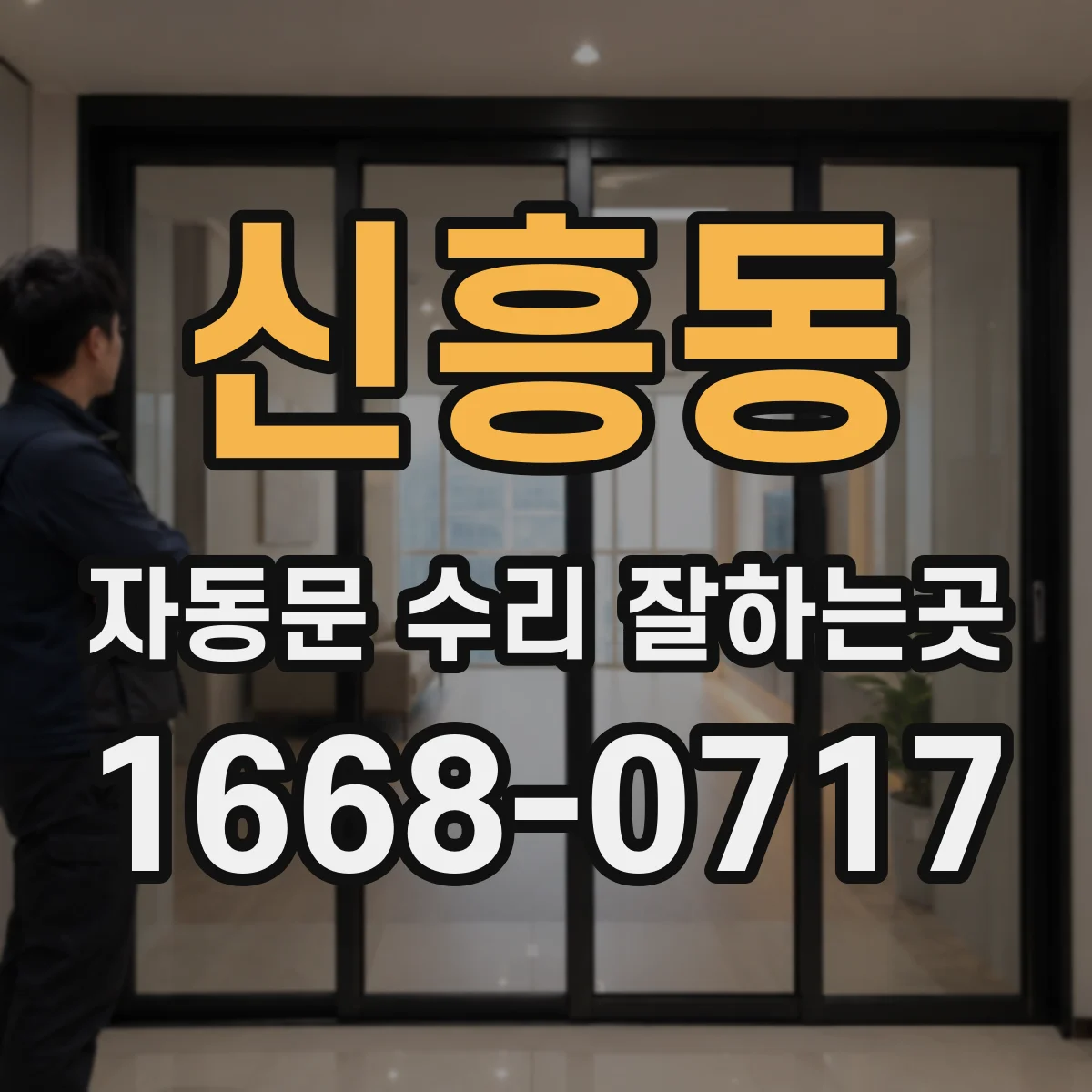 신흥동 자동문 수리 잘하는곳