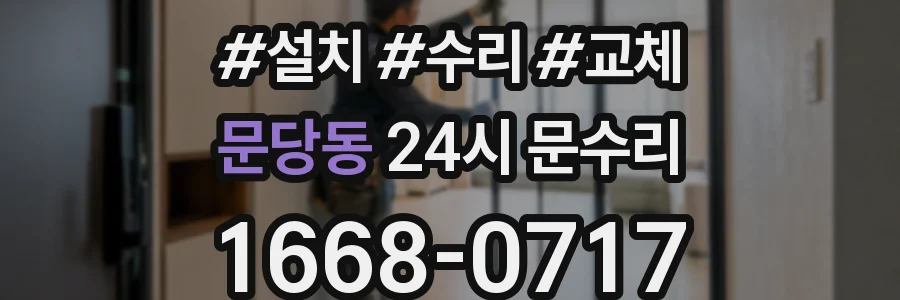 문당동 24시 문수리