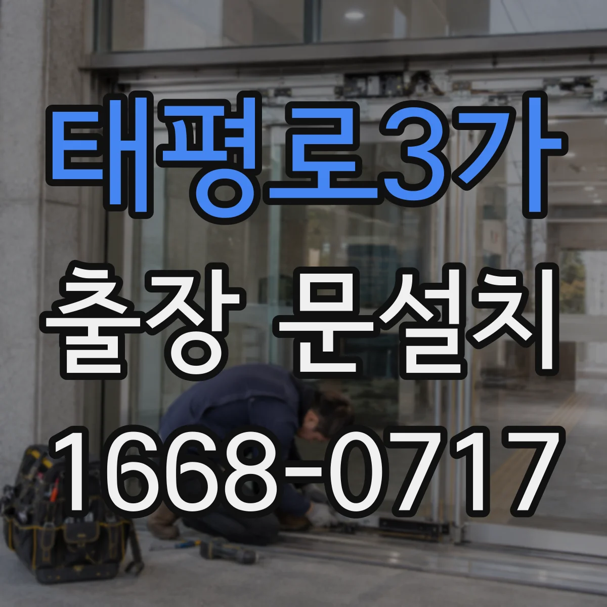 태평로3가 출장 문설치