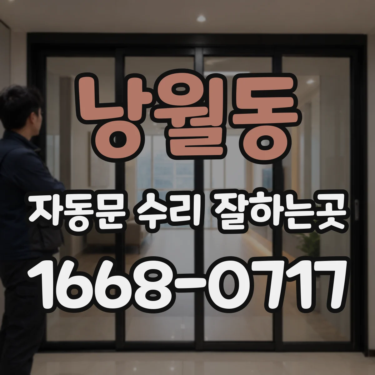 낭월동 자동문 수리 잘하는곳