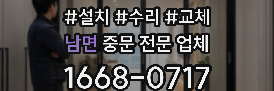 남면 중문 전문 업체