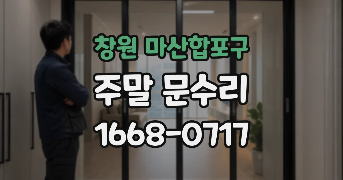 창원 마산합포구 주말 문수리