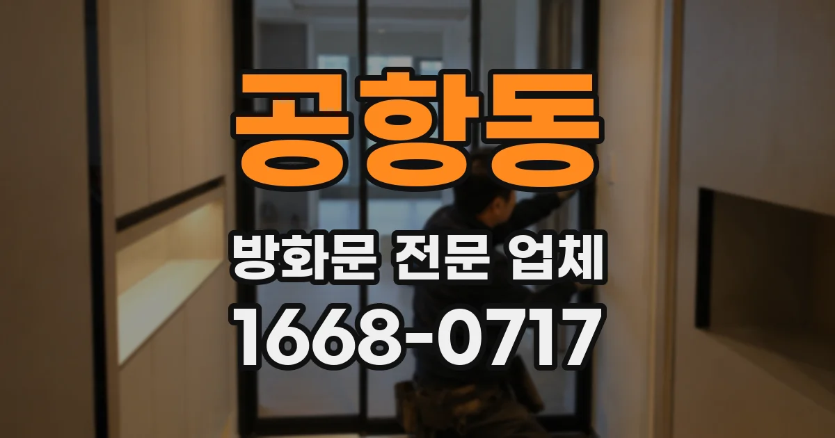 공항동 방화문 전문 업체