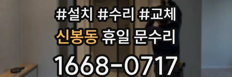 신봉동 휴일 문수리