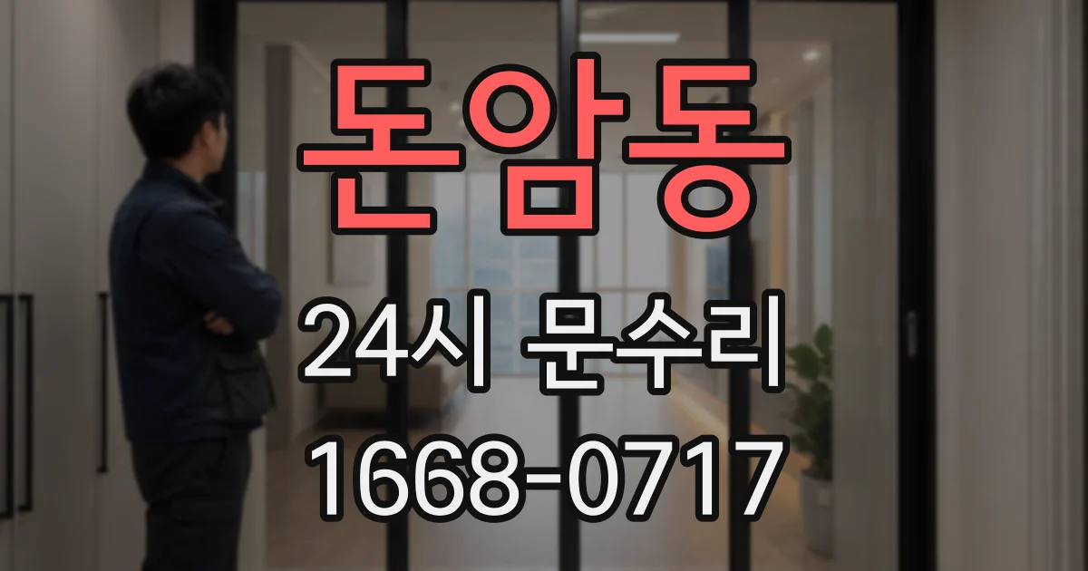 돈암동 24시 문수리
