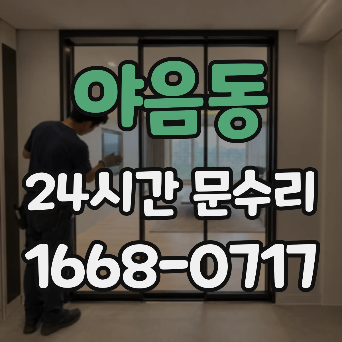 야음동 24시간 문수리