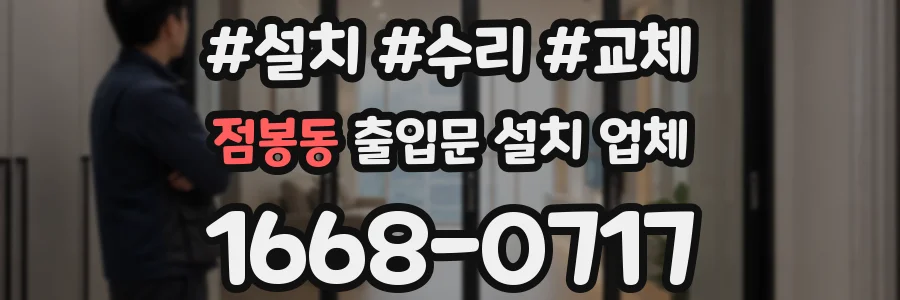 점봉동 출입문 설치 업체