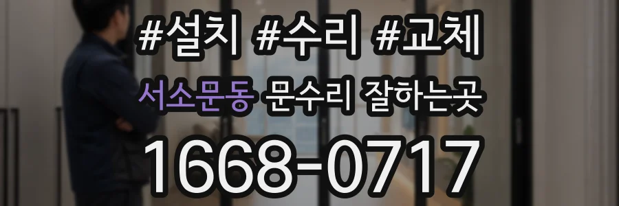 서소문동 문수리 잘하는곳