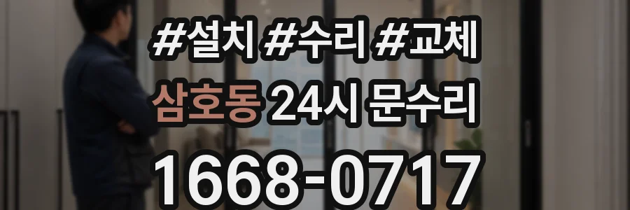 삼호동 24시 문수리