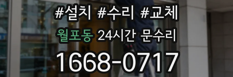 월포동 24시간 문수리