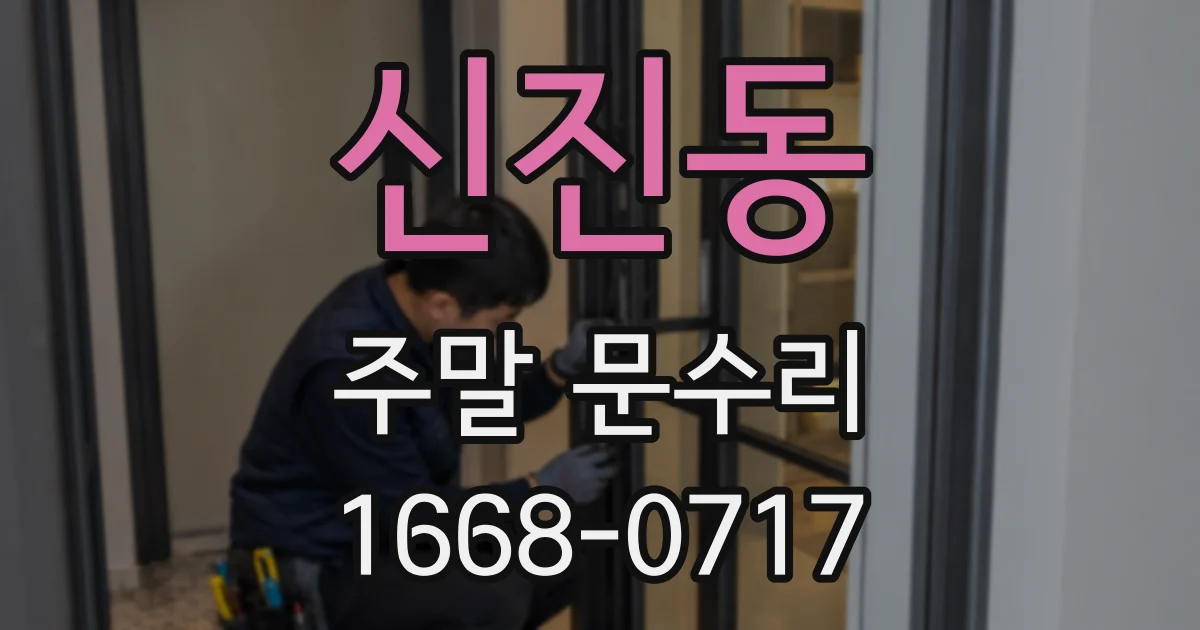 신진동 주말 문수리