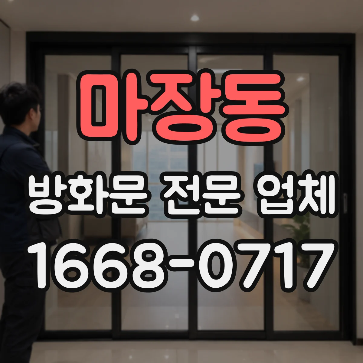 마장동 방화문 전문 업체