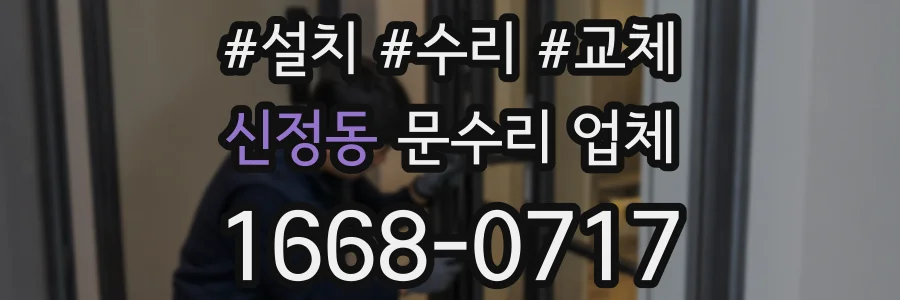 신정동 문수리 업체