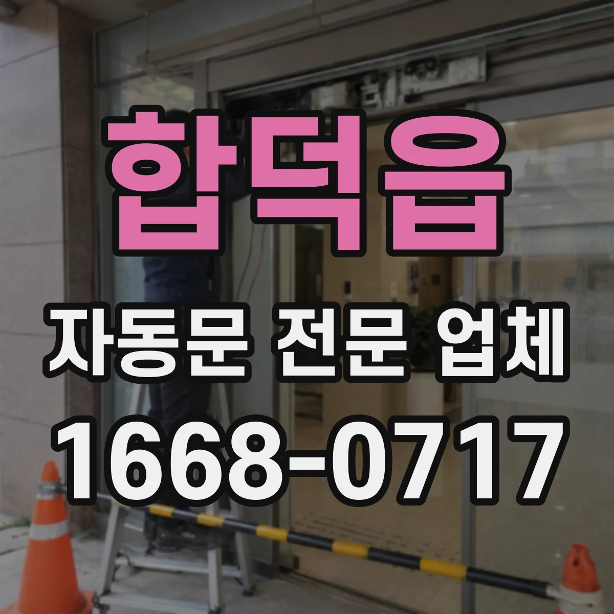 합덕읍 자동문 전문 업체