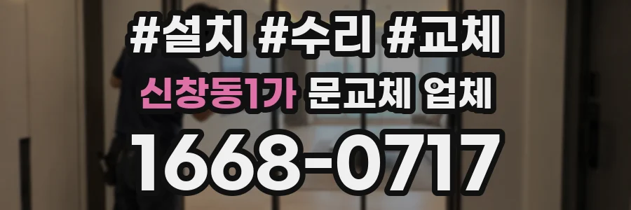 신창동1가 문교체 업체