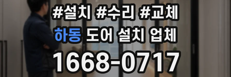 하동 도어 설치 업체