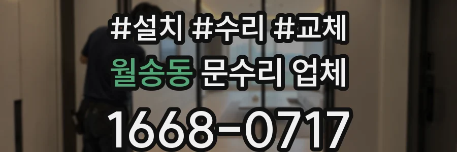 월송동 문수리 업체