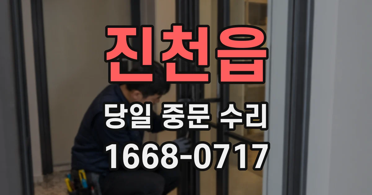 진천읍 당일 중문 수리
