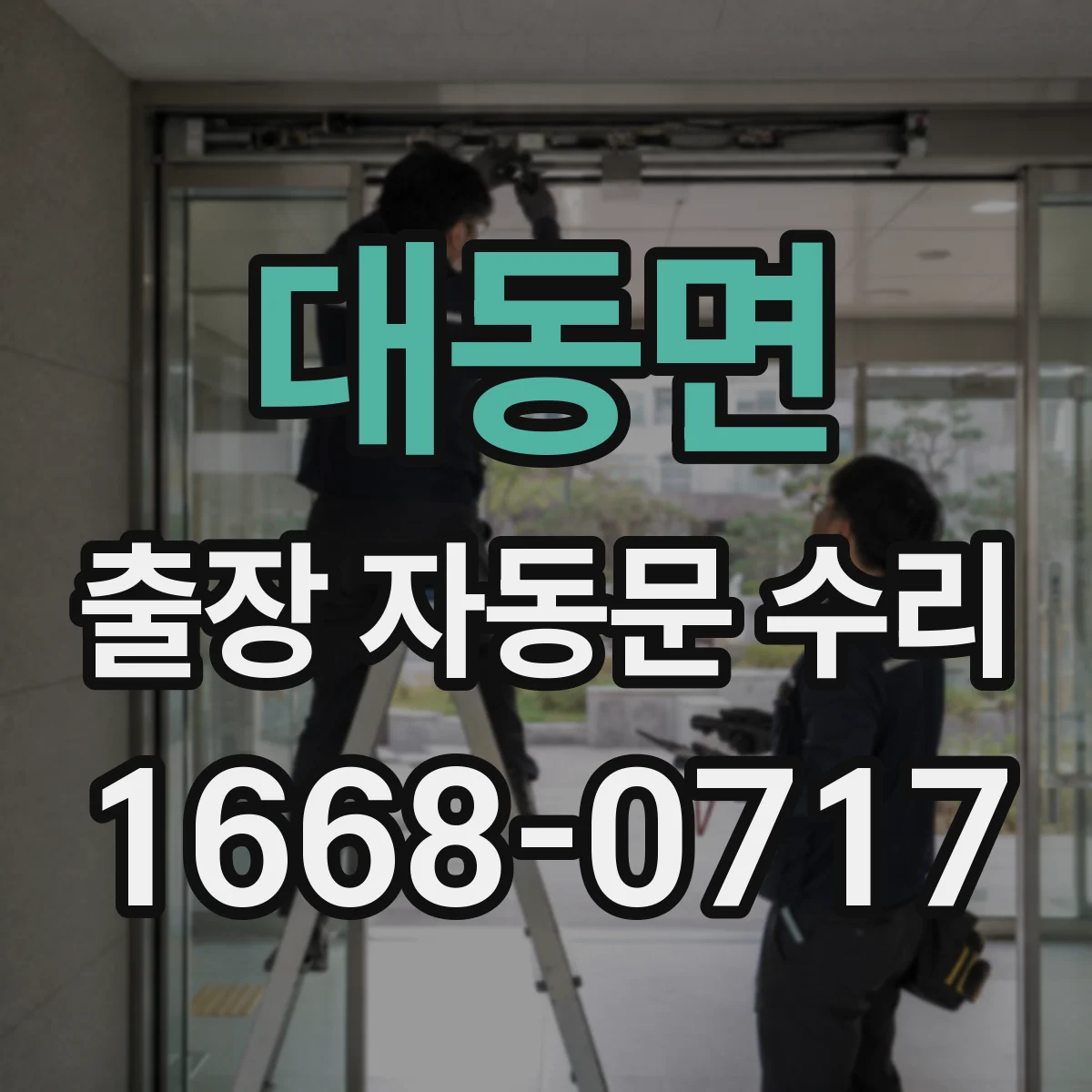 대동면 출장 자동문 수리