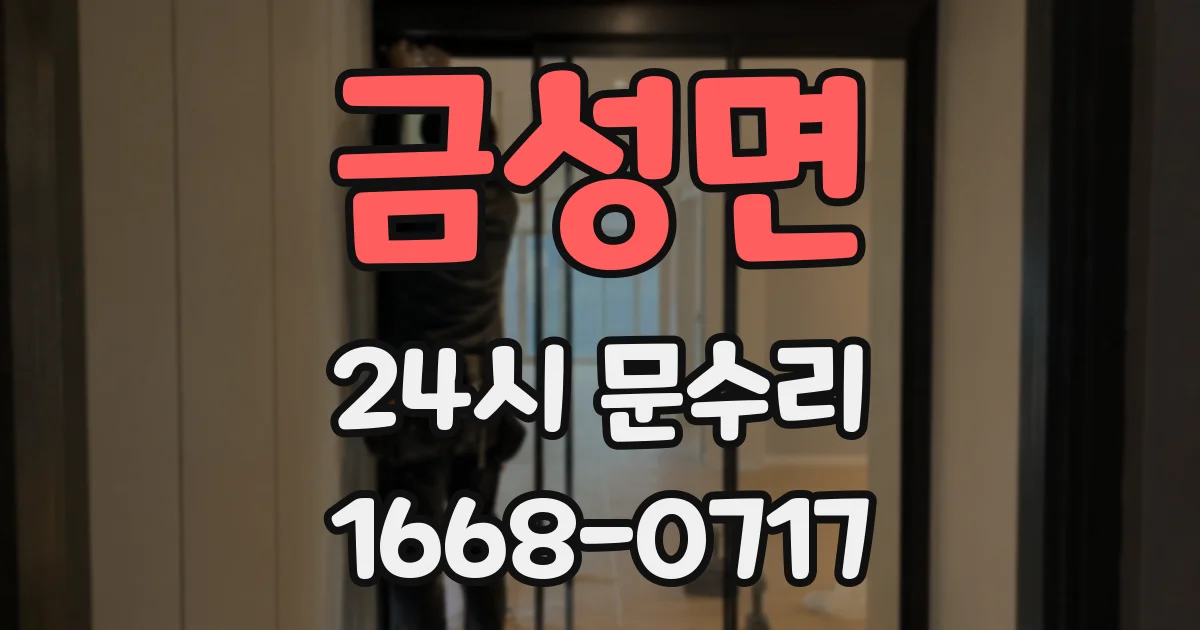 금성면 24시 문수리