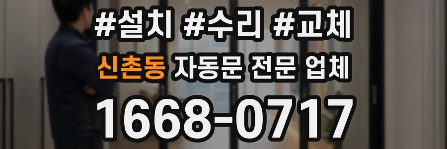 신촌동 자동문 전문 업체