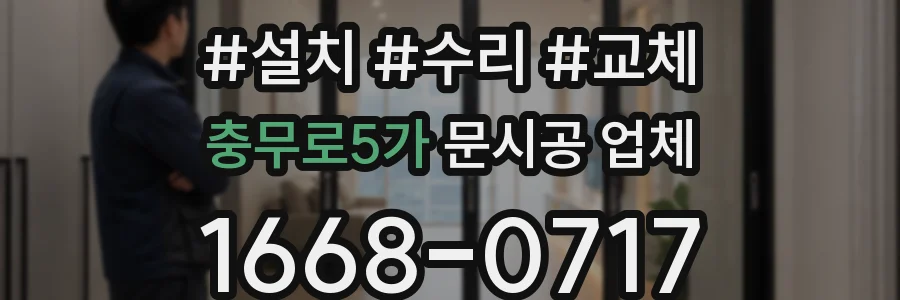 충무로5가 문시공 업체