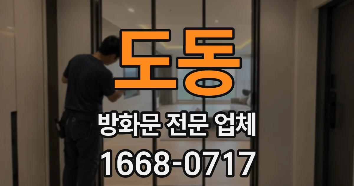 도동 방화문 전문 업체