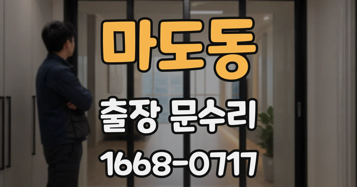 마도동 출장 문수리