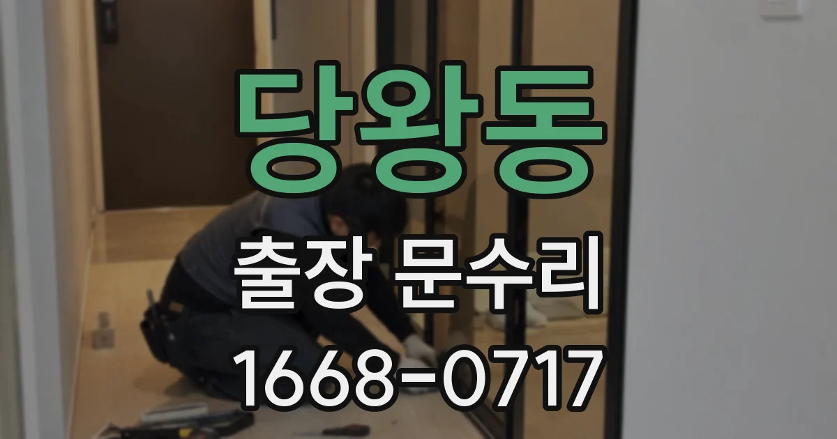 당왕동 출장 문수리