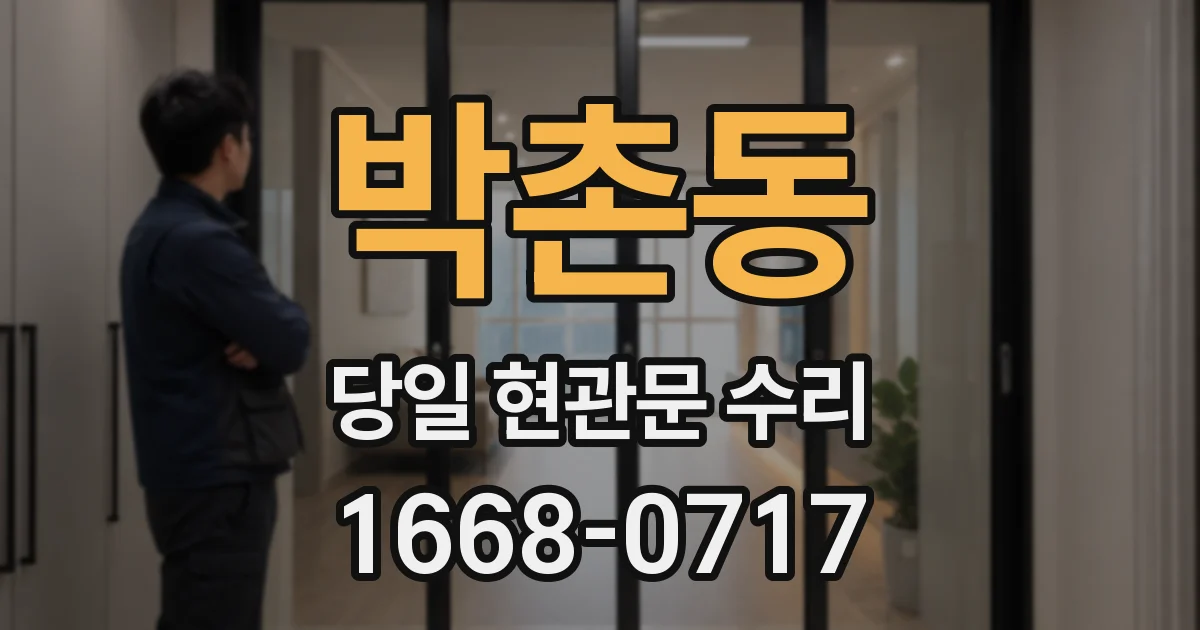 박촌동 당일 현관문 수리