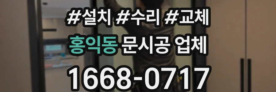 홍익동 문시공 업체