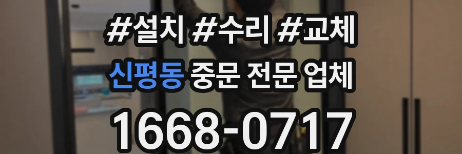 신평동 중문 전문 업체