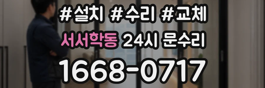 서서학동 24시 문수리