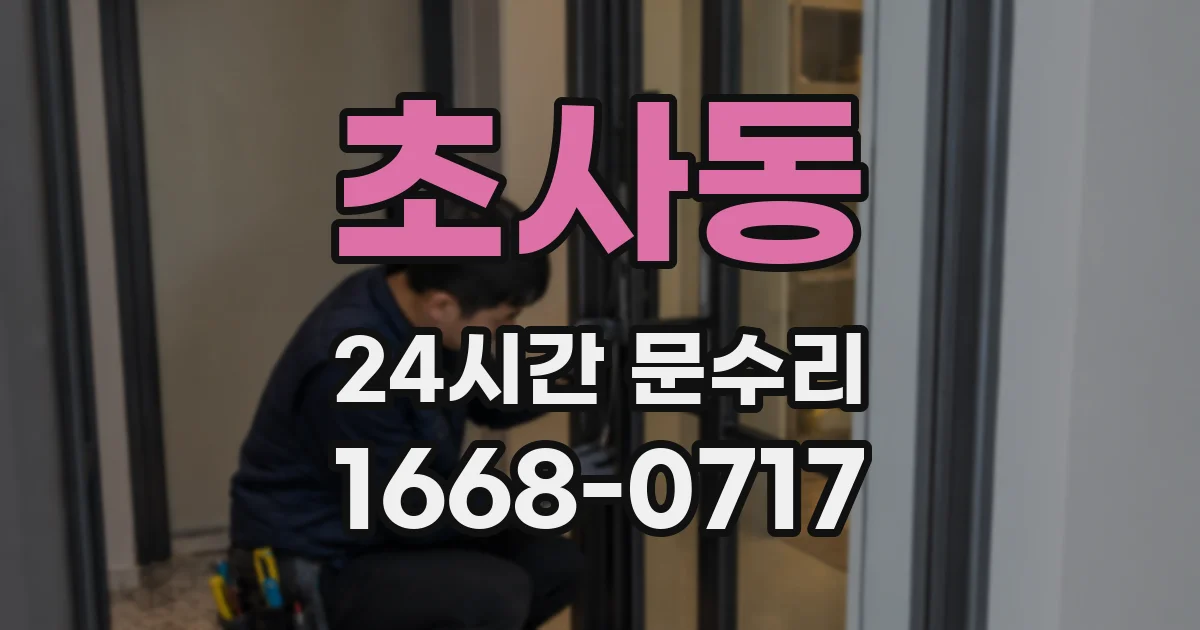초사동 24시간 문수리