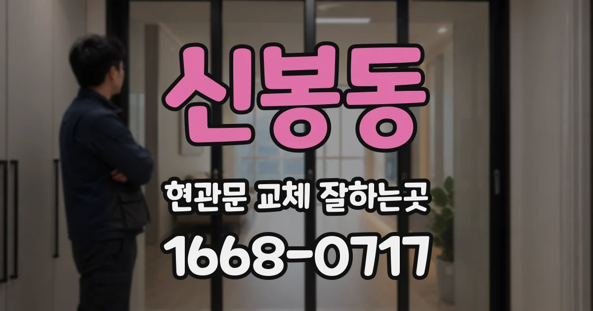 신봉동 현관문 교체 잘하는곳