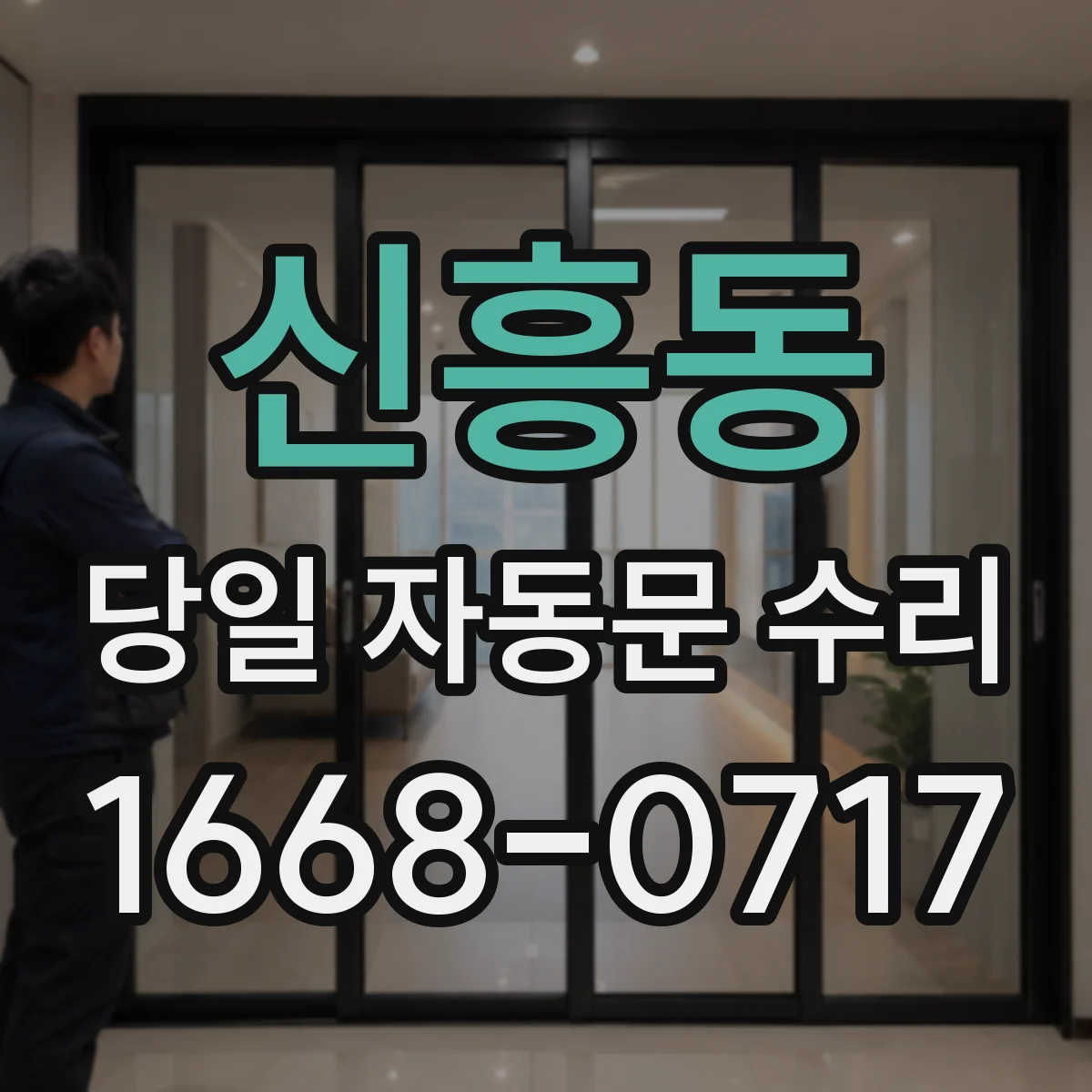 신흥동 당일 자동문 수리