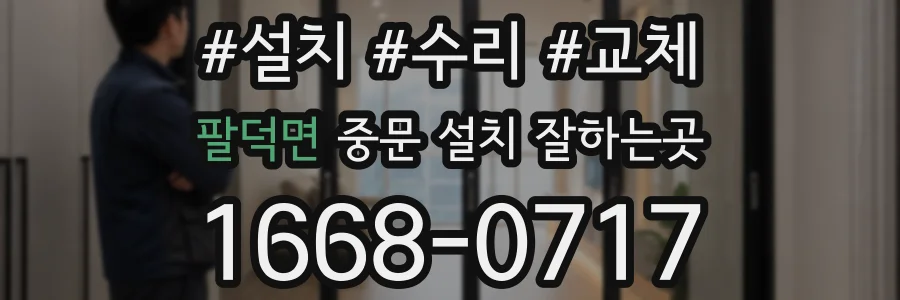 팔덕면 중문 설치 잘하는곳