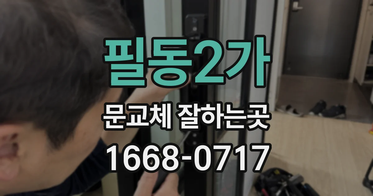 필동2가 문교체 잘하는곳