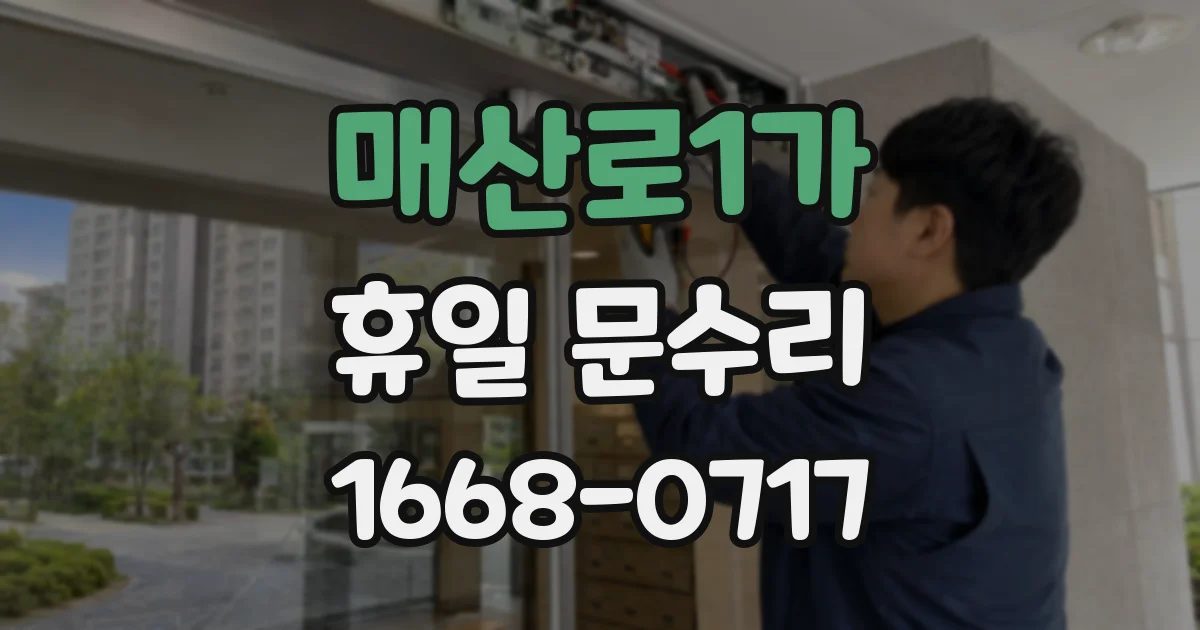 매산로1가 휴일 문수리