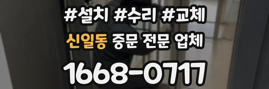 신일동 중문 전문 업체