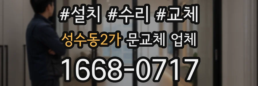 성수동2가 문교체 업체
