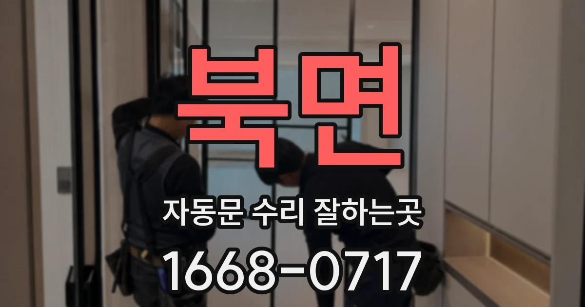 북면 자동문 수리 잘하는곳