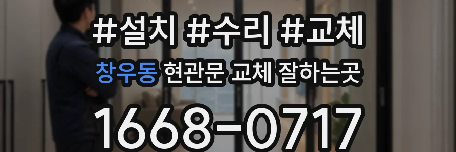 창우동 현관문 교체 잘하는곳