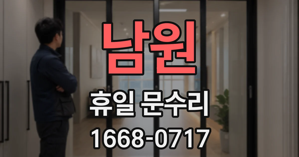 남원 휴일 문수리