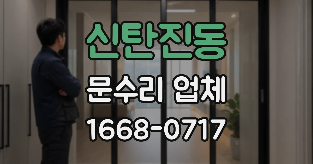 신탄진동 문수리 업체