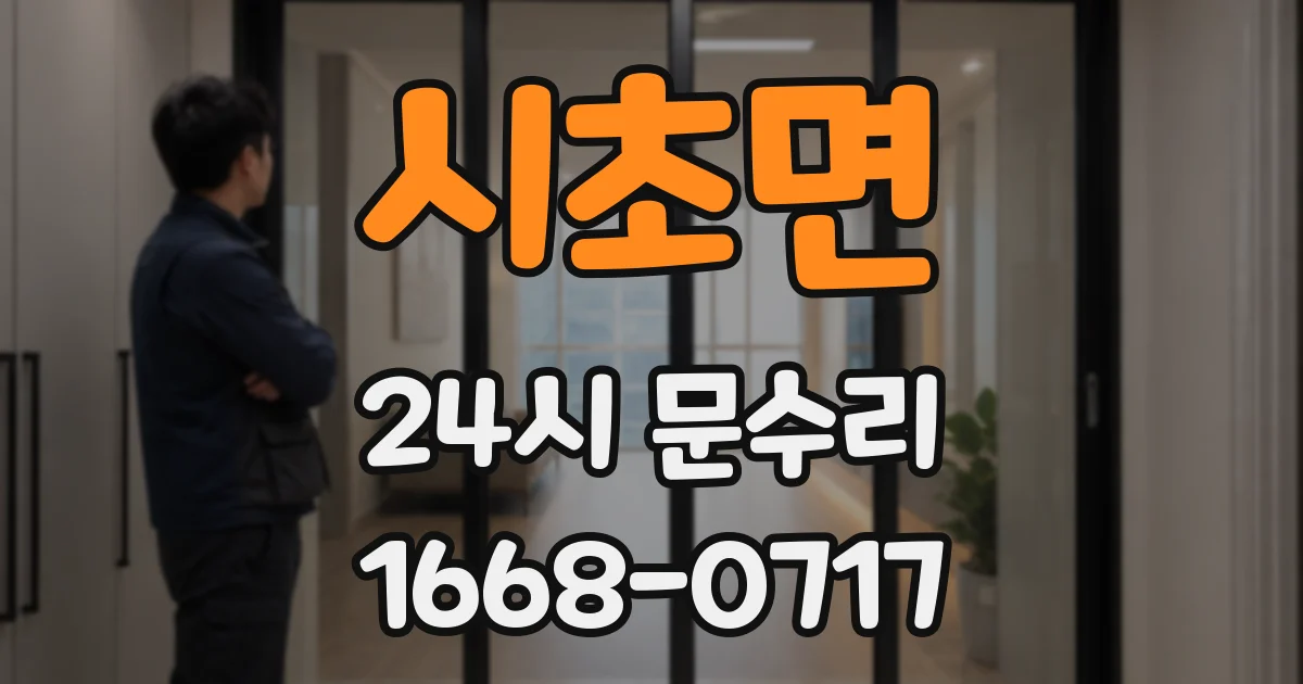 시초면 24시 문수리